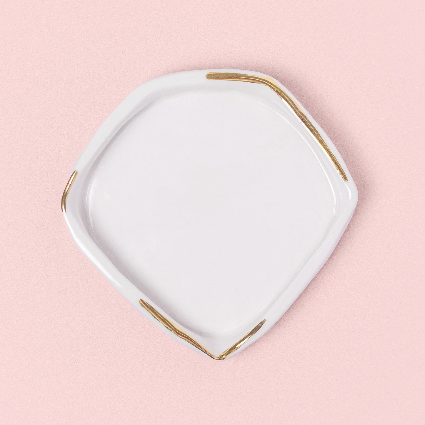 "Diamond" ceramic plate