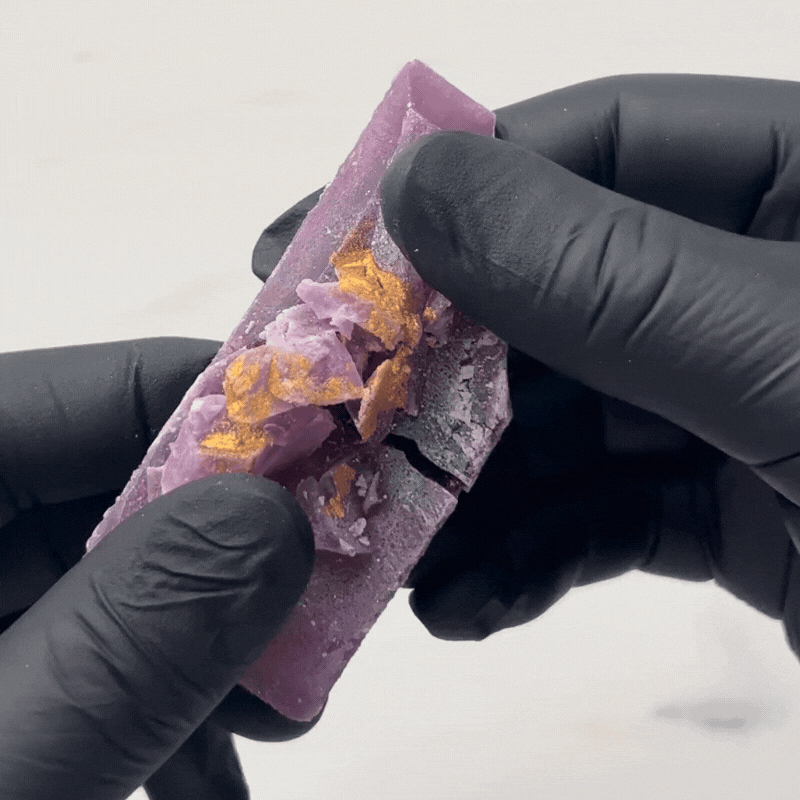 Cristal Comestible à la Violette