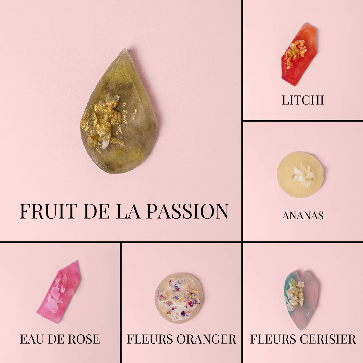 Quartz boutique collection - edible crystals