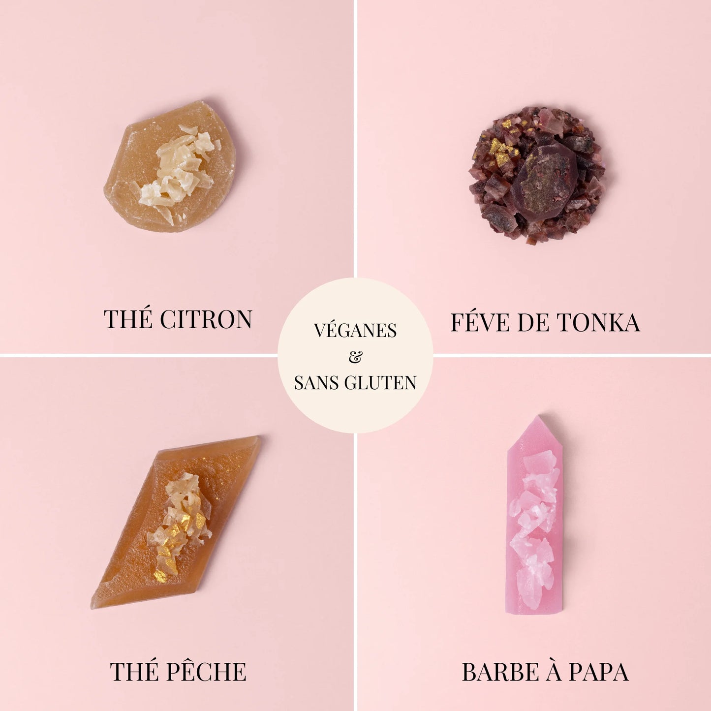 Quartz boutique collection - edible crystals