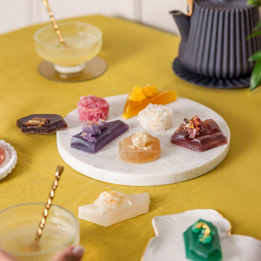 Quarz Boutique -Sammlung - Essbare Kristalle