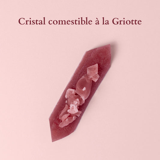 Cristal Comestible à la Griotte